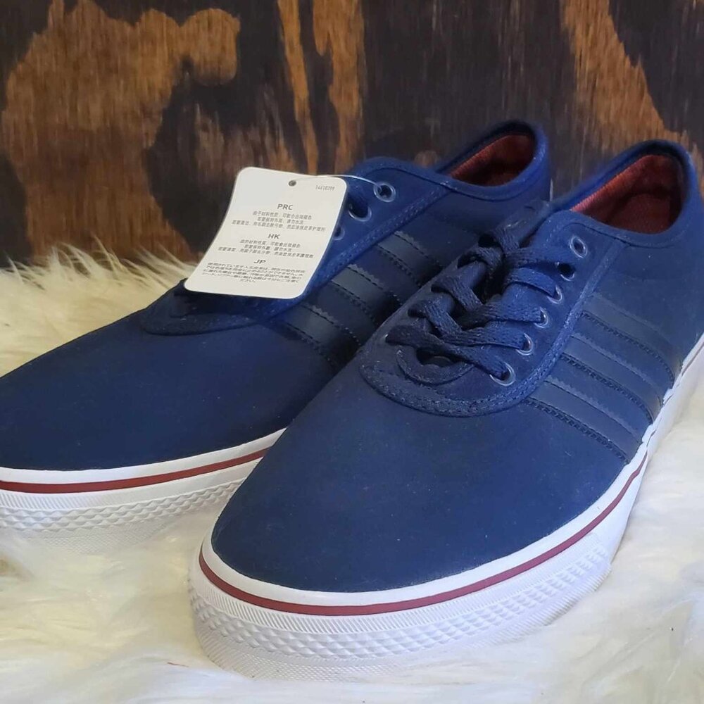 ADIDAS ADI-EASE SIZE 12 SHOES CONAVY/CBLACK/FTWWHT BB8474